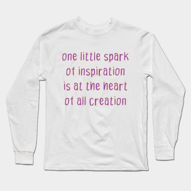 One Little Spark Long Sleeve T-Shirt by FandomTrading